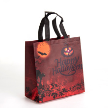 2014 nouveau design mat ou brillant festival lamaintion Halloween shopping pp tissé sac
